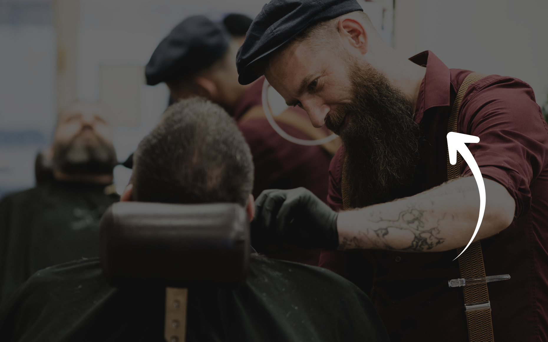 Barber állomás és eszközök